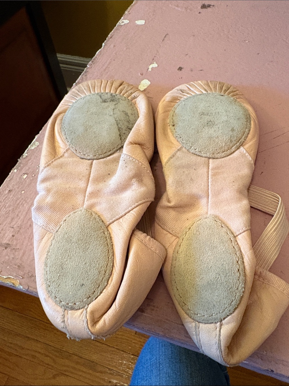 Pro Women's Ballet Shoes in Light Pink - Picture 2 of 7